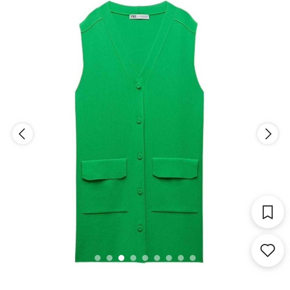 NWT ZARA MINI KNIT DRESS - Picture 2 of 10